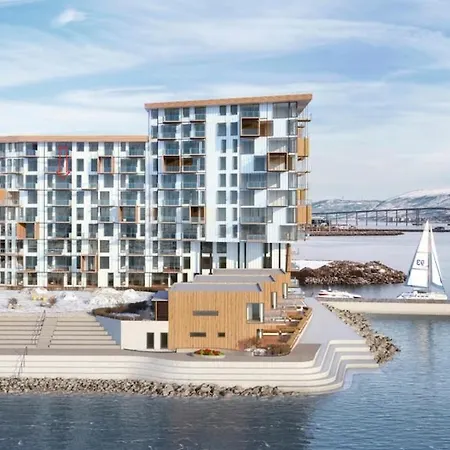 Downtown Design Sea View Aurora Apartmán Tromsø