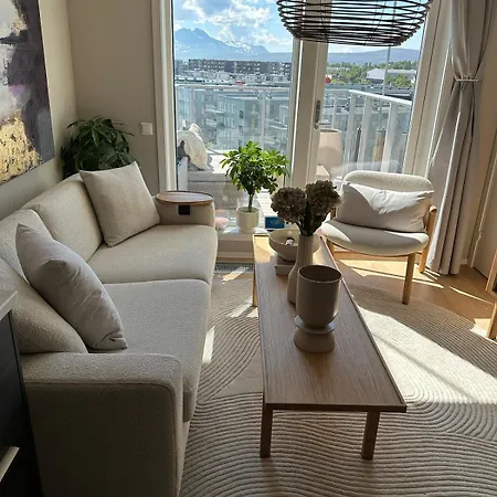 Downtown Design Sea View Aurora * טרומסה