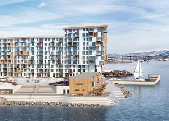Downtown Design Sea View Aurora Apartamento Tromsø