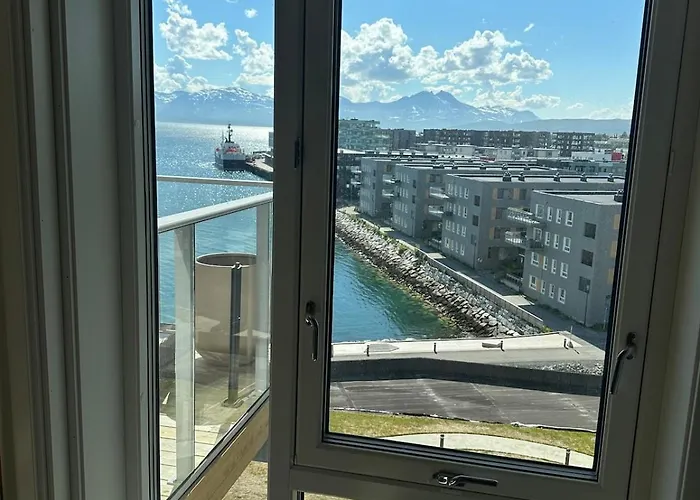 Downtown Design Sea View Aurora Apartamento Tromsø