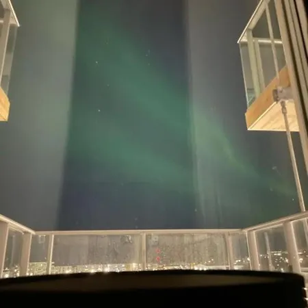 Downtown Design Sea View Aurora 아파트 트롬쇠