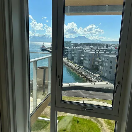 Downtown Design Sea View Aurora 아파트 트롬쇠